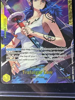 Trafalgar Law EB03-062 SEC Extra Booster One Piece Heroines Edition Foil English - Image 5