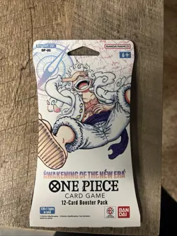 One Piece ENGLISH OP-05 Awakening of the New Era Sleeved Booster Sealed Pack - Image 1