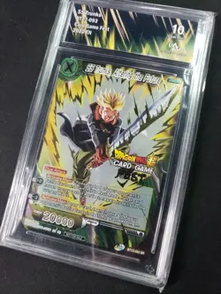 🇺🇸 DBZ SS Trunks Altering Future BT13-093 Card Game Fest Grade 10 Dragon Ball - Image 1