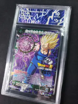 🇺🇸 DBZ Prince Destruction Vegeta BT11-066 Card Game Fest Grade 10 Dragon Ball - Image 1