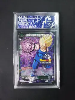 🇺🇸 DBZ Prince Destruction Vegeta BT11-066 Card Game Fest Grade 10 Dragon Ball - Image 2