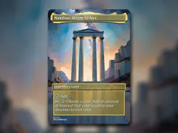 Nykthos, Shrine to Nyx Proxy Card - Image 1