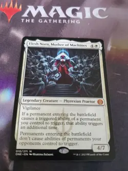 Mtg. Elesh Norn, Mother of Machines. Phyrexia: All Will Be One. Pack Fresh - Image 1