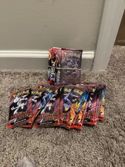 Pokemon TCG: Destined Rivals factory Sealed Booster Packs lot of 15 ships fast - Image 1