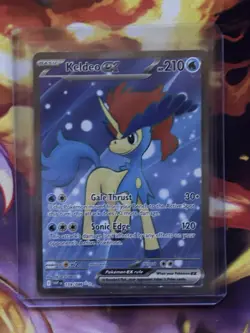 Pokemon Keldeo ex 159/086 Sv: White Flare Ultra Rare Holo EX English - Image 1