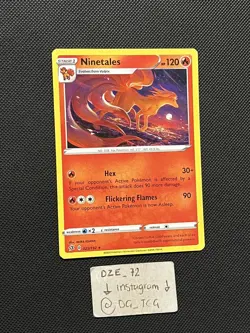 Pokemon Rebel Clash - Ninetales - 025/192 - Non Holo Rare - NM/M - Image 3