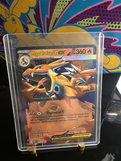 Pokemon TCG Mega Charizard Y Ex 030 Black Star Promo Ascended Heroes NM - Image 1