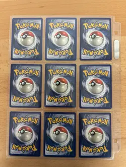 NM Complete Pokemon Base Set Commons And Uncommons Authentic Vintage - Image 5