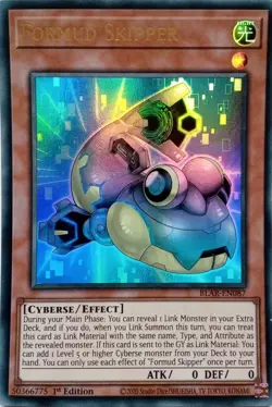 BLAR-EN087 FORMUD SKIPPER ULTRA RARE 1ST EDITION YuGiOh CARD - Image 1