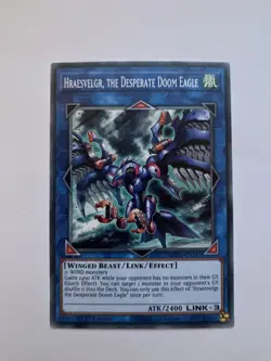 MP20-EN141 Hraesvelgr, the Desperate Doom Eagle Common 1st Edition Mint Yu-Gi-Oh - Image 1