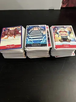 One Piece Card Game 300+ Card Bulk Lot Common/Uncommon NM/LP - Image 2