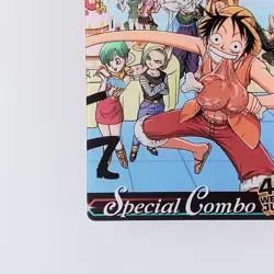 Luffy - Dragon Ball × One Piece Weekly Jump 40th Wafer Card JASC-02-018 - Image 4