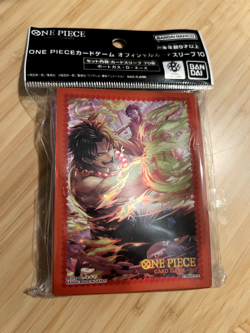 Portgas D Ace - One Piece Official Card Sleeve 70ct US Seller - Image 1