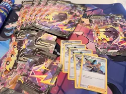 Pokemon Marnie Morpeko Playmat X4 V Union Promo Cards X5 Crown Zenith - Image 4