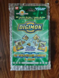French New Sealed Digimon Deck Mega Pack Digi-battle Cards - Image 1