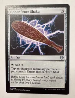 Honor-Worn Shaku - Commander Masters CMM - Uncommon - MTG Magic - Image 1