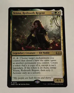 MTG Yenna, Redtooth Regent - Wilds of Eldraine NM - Image 1