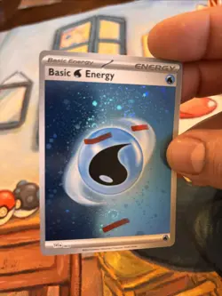 3 X Swirls - Pokemon Scarlet & Violet 151 Basic Water Energy HD Cosmos Holo NM - Image 1