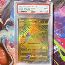 Pokemon Mega Gardevoir ex Me01: Mega Evolution 187/132 Hyper Rare Holo PSA 9 20… - Image 1