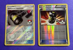 Enhanced Hammer 124a/145 + 94/108 Pokemon League & Championship Promo NM - Image 1