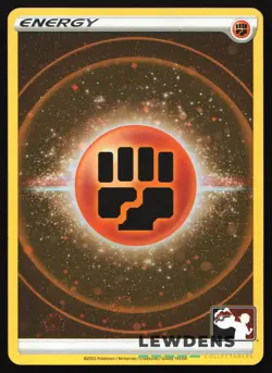 Fighting Energy - SWSH era Cosmos Holo - Play! Prize Pack Series Promo - Pokemon - Image 1