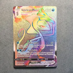 Pokemon English - Rebel Clash - Inteleon VMAX 195/192 - NM - Image 1