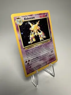 Pokemon Base Set 2 Alakazam Holo Rare #11/130 English 2000 TCG - Image 3