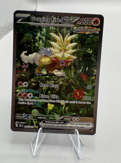 Gouging Fire ex 204/162 Special Illustration Rare Temporal Forces Pokemon TCG NM - Image 1