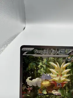 Gouging Fire ex 204/162 Special Illustration Rare Temporal Forces Pokemon TCG NM - Image 2