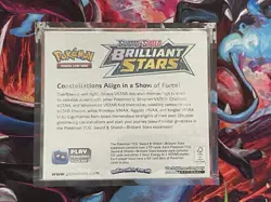 Pokemon Sword & Shield Brilliant Stars Booster Box + Acrylic - Tiny Rip In Seal 820650819964 - Image 3