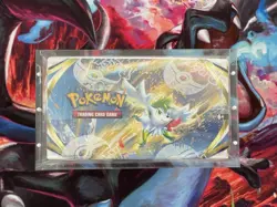 Pokemon Sword & Shield Brilliant Stars Booster Box + Acrylic - Tiny Rip In Seal 820650819964 - Image 5