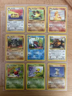 Pokemon Jungle Unlimited Uncommon/Common Complete Set 32/64 NM/MINT - Image 2