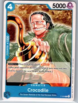 Crocodile (Promotion Pack 2022) P-004 English One Piece Promo - NM - Image 1