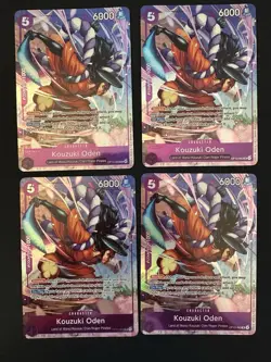 NM Playset Kouzuki Oden OP 13-063 Alt Art Premium Card Collection Vol 5 English - Image 1