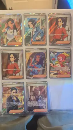 Pokemon Cards Lot of 16 Full Art Trainer Cards NM - Image 1