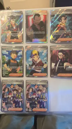 Pokemon Cards Lot of 16 Full Art Trainer Cards NM - Image 2