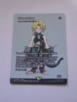 Zidane Tribal (Showcase) M 0043 MTG Final Fantasy Through The Ages NM - Image 1