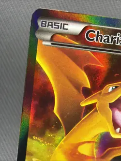 Charizard EX XY121 XY Black Star Promo Full Art Holo Pokemon LP/MP - Image 2