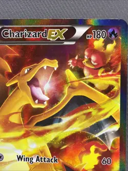 Charizard EX XY121 XY Black Star Promo Full Art Holo Pokemon LP/MP - Image 3