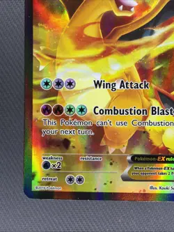 Charizard EX XY121 XY Black Star Promo Full Art Holo Pokemon LP/MP - Image 5