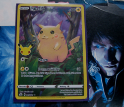 Pokemon TCG Pikachu 005/025 Celebrations Holo Full Art Rare - Deutsch NM - Image 1