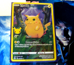 Pokemon TCG Pikachu 005/025 Celebrations Holo Full Art Rare - Deutsch NM - Image 2