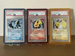 Pokemon Flareon/Jolteon/Vaporeon ex PSA 10 | Research Tower 1st Ed | Low Pop - Image 1