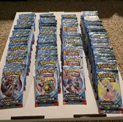 POKEMON TCG: 100 JOURNEY TOGETHER PACKS SEALED PACKS SV9 ✅ - Image 1