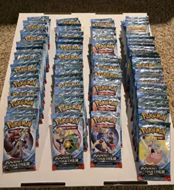 POKEMON TCG: 100 JOURNEY TOGETHER PACKS SEALED PACKS SV9 ✅ - Image 2