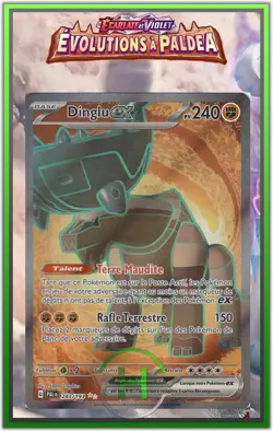 Dinglu EX - EV2:Evolutions a Paldea - 243/193 - Carte Pokemon Francaise Neuve - Image 1