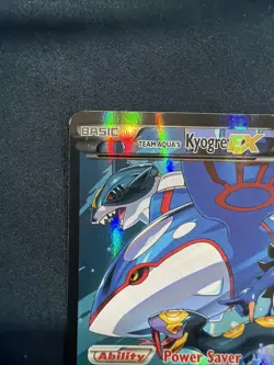 Pokemon TCG Team Aqua's Kyogre EX #6/34 Double Crisis Ultra Rare DMG - Image 2