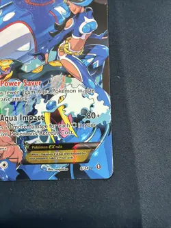 Pokemon TCG Team Aqua's Kyogre EX #6/34 Double Crisis Ultra Rare DMG - Image 4