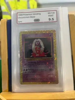 Pokemon TCG Holo Prism Vending 45/130 JYNX base 2 MINT 9.5 not psa 10 - Image 1