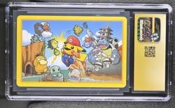 Pokemon Center Mario Pikachu Ace of Hearts Poker 2016 CGC Pristine 10 - Image 2